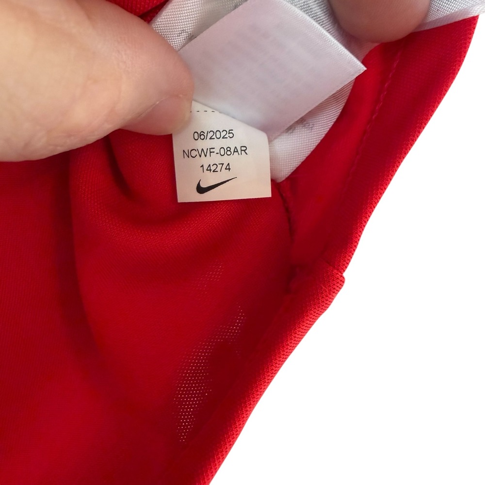 Nike Georgia Bulldogs Women's Red Football 1 Jersey Medium Dri-FIT NCWF-08AR NEW - Picture 4 of 12